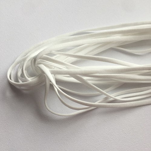 源欣泉紡織現貨4mm寬一次性醫用口罩松緊帶——高品質服裝輔料之選